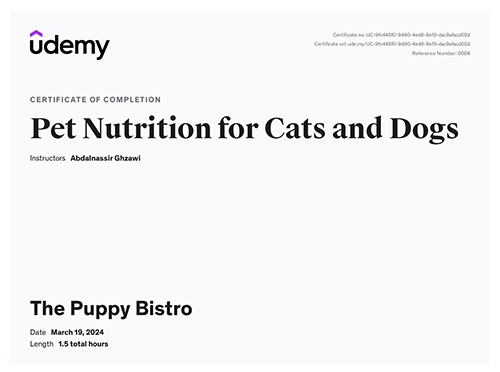 Pet Nutation for Dogs and Cats